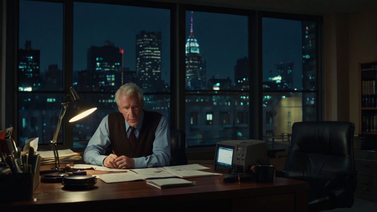 Financial professionals at work